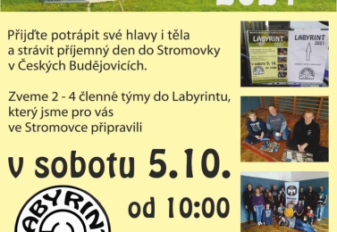 Mensa Česko a Česká: 5. 10. soutěž Labyrint ve Stromovce